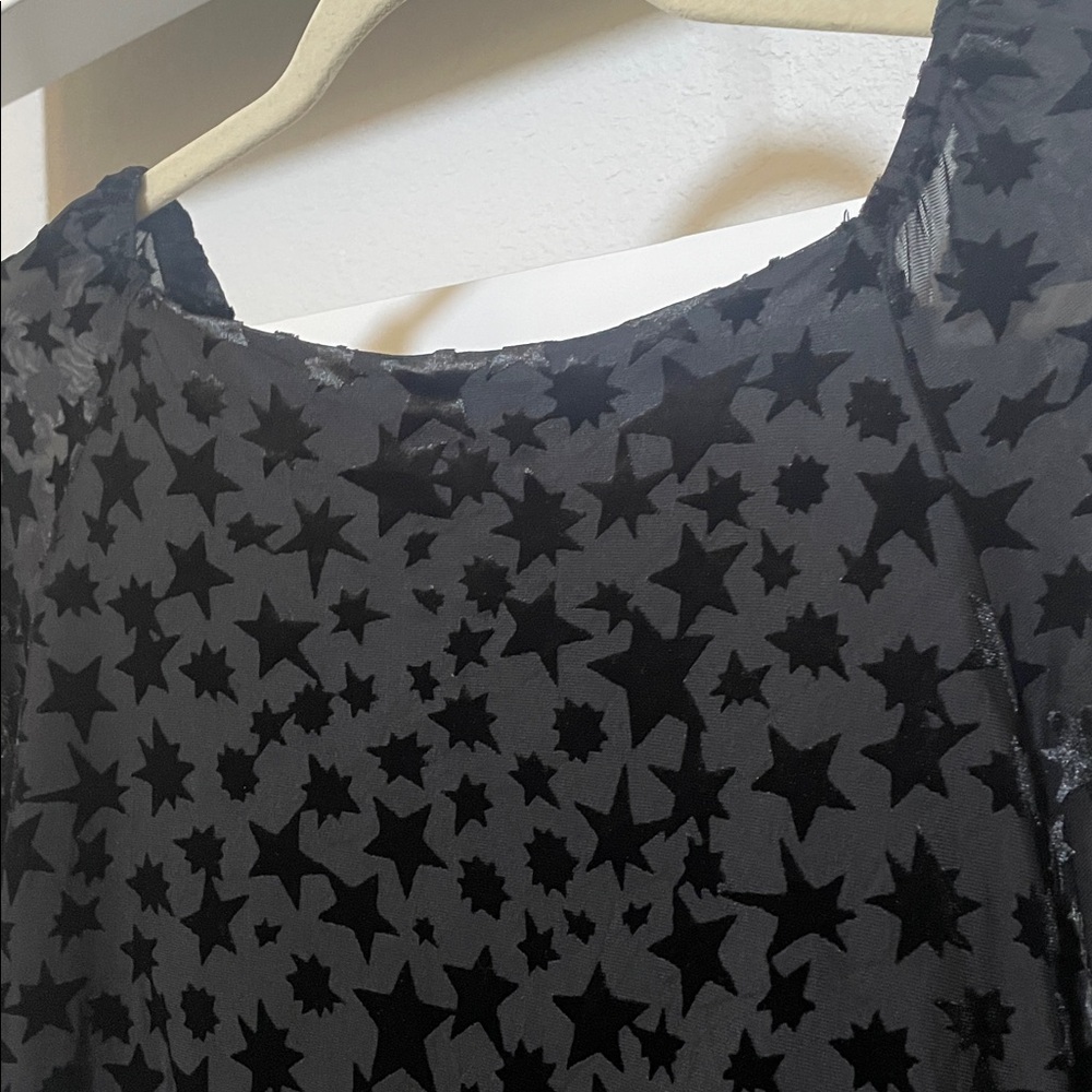 Betsey Johnson Star Burnout Dress - Picture 8 of 10